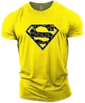 Superman Vascular Gym Træningstop Yellow L