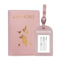 2 stk/sett deksel kredittkortholder ROSA Rosa Pink