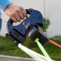 Dubbelt Infällbart Koppel för Husdjur med Lampa och Svängfunktion