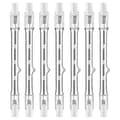 R7s Halogenlamper, 7-pakning R7s Lyspære 118mm Dimbar 230V Halogenlamper, Lineær Wolframlampe 150W, Perfekt