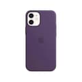 Silikon iPhone 12 Mini-deksel med Magsafe - Beskyttende støtsikkert deksel Lys lilla Lys lilla Light Purple