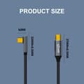 Miniatyrbilde 6 av 10: USB 3.1 Gen 2-kabel Type-C til Type-C-kabel 1,5M 1,5m 1.5m