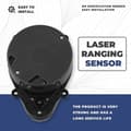 Miniatyrbillede 4 af 5: Til Roborock S7 Pro S7 MaxV Q5 Q7 Max S8+ S8+ Plus S8 Pro Ultra Laser Afstandssensor LDS Tilbehør Sort