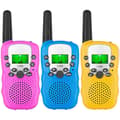 Walkie Talkies til børn 3-pak, 2-vejs radiolegetøj til drenge og piger
