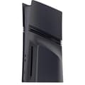 For PS5 Pro Disc-versjon Svart frontplatedeksel Premium plast spilltilbehør Svart