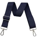Miniatyrbild 8 av 8: Axelremsväskor för handväskor Breda axelremsväskor Justerbar ersättningsbroderad handväskrem för handväskor Silver Hardware-blue