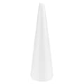 Hantverk Polystyrenkon Vit Solid DIY-projekt Barn Handgjorda Hantverksmaterial 30cm Storlek för Jul 1 Set