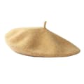 Beret Retro Flekkbestandig Ensfarget Godt Elastisk Fin Tekstur Kle Opp Brukbar Klassisk Elastisk Fransk Beret for Ferie Kamel Camel