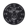 Træpendulskive Træbase STIL 3 - SORT 15CM Stil 3 - Sort 15cm Style 3-Black 15cm