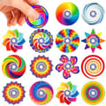 Miniatyrbilde 2 av 7: 24-pakning Mini Fidget Spinners, Sensoriske Leker Festgaver til Barn Colorful