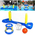 Basketkorg flytset, poolbasketställ, sommarvattenleksaker
