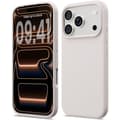 17 Pro Max Flytende Silikon Støtsikkert Deksel Kompatibelt med 17 Pro Max Mykt Skall Full Beskyttelse Deksel (Lysegrå) Lysegrå iPhone 17 Pro Max Light grey iPhone 17 Pro Max