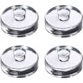 Jäsningsvikt - glasviktsset bestående av 4 vikter för jäsning, jäsningstillbehör - glas, Ø 7 cm, 4 st.