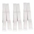 3 par BH-stropper Hvit Hvit White