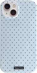 inewateri Kompatibel med iPhone 13/14 Skal, Söt Mode Prickig Design, Mjukt TPU Slim Skyddsfodral Blue iPhone14 pro