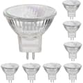 12V 35W Halogenlampor GU5.3 Spot Base Varmvit, Dimbar, 8-pack 50W 50W