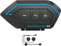 Bluetooth Motorcykelintercom, Motorcykelhjälm BT5.0 Vattentät Hjälm med Intercom, Brusreducering och Samtalsstöd