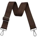 Miniatyrbild 8 av 8: Axelremsväskor för handväskor Breda axelremsväskor Justerbar ersättningsbroderad handväskrem för handväskor Silver Hardware-brown