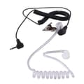 3,5 mm headset hörlurar headset 1 stift skinka amatörradio svart
