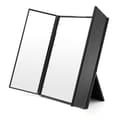 UNIQ LED Trifold sminkspegel - Svart