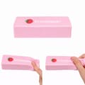 Langsomt stigende Squishy Stressaflastningslegetøj, Taba Squishy Trykbold til ADHD, Festgave, Smørpind, 1 Stykke strawberry