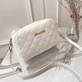 Moderigtige afslappede crossbody-tasker til damer Luksus kvast hvid White