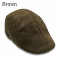Golf Driving Hat Herr Platta Keps BRUN Brun brown