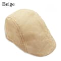Golf Driving Hat Herr Flat Cap BEIGE Beige beige