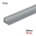 Vannstopper Vannholdende stripe GRÅ 200CM Grå 200cm, Grå Grey 200cm
