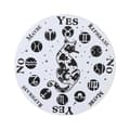 Træ Pendelplade Disc Træ Base STYLE 6 - HVID 15CM Style 6 - Hvid 15cm Style 6-White 15cm