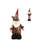 Julplyschdockset med utdragbara ben Tomte Ren Snögubbe, stil1 style1