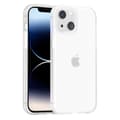 För iPhone 15 Plus PC+TPU Hybridfodral Anti-Scratch Telefonfodral Gummerad Yta