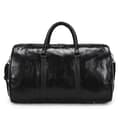 Resväska Weekendbag PU Läder Svart Svart Black