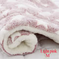 Kæledyrsmåtte Hundetæppe Sovemåtte LJSROSA M Lyseblå M Light pink M
