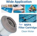 Miniatyrbillede 4 af 9: Poolfilter til MSPA oppustelige pools FD2089 4-pak