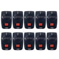 10-pack BFT RCB02 Garageport Fjärrkontroller för Universell Ersättning
