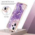 Miniatyrbilde 2 av 5: YB IMD Series-2 for Xiaomi Poco X5 Pro 5G, Redmi Note 12 Pro Speed 5G/Note 12 Pro 5G PU-telefondeksel IMD Ba