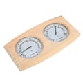 Miniatyrbillede 5 af 5: 2 i 1 Sauna Rum Træ Termometer Hygrometer Damp Temperatur Luftfugtighedsmåler