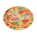Barn Trä Kök Leksak DIY Simulering Flerskikts Pizza Gör Spel