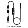 Miniatyrbild 1 av 5: Hd Android Endoskop Micro-usb Typ-c 3 i 1 Boreskop För Otg Android Windows Pc 7mm Vattentät Smartphone Kamera Endoskop
