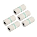 Miniatyrbillede 3 af 5: 5 Ruller Klæbende Termisk Papir 2,2 tommer Lang 1 tommer Bred Udskrivning Transparent Termisk Klistermærkespapir til Foto Dokument Webside YEMAA