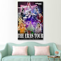 Miniatyrbild 3 av 5: Taylor Swift the Eras Tour Swifties Heminredning Present Posters Väggkonst Presenter Sovrum Kontor Rum Vardagsrum Perfekt för Alla Rum 60x90cm