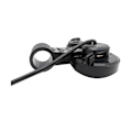Miniatyrbild 5 av 5: -S4 48V-60V Tumgrepp LCD-displaymätare för Zero 8 9 10 8X 10X Elsparkcykel 6-stifts Display A