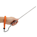 Miniatyrbillede 3 af 4: Rustfrit Stål Dykkerstang Pegepinde Stang Skala Under Vand Knock Sticks Tilbehør Med Orange Snøre