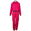 Miniatyrbillede 3 af 3: Børne Halloween Squid Game Cosplay Jumpsuit Kostume Sæt 130-140CM
