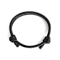 Pikkukuva 4 / 5: Miesten Charm Rope Chain Punottu 550 Paracord Rannekoru Koru Uusi Fa