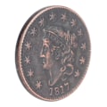 Pikkukuva 1 / 4: 1817 Yhdysvaltain 1 sentin messinki Vintage Collection -kolikko Muistokolikko YEMAA