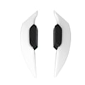 Miniatyrbillede 1 af 4: 1 Par Motorcykel Side Winglet Aerodynamisk Vinge Spoiler Universal Til Motorcykel Elektriske Cykler Hvid