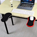 Miniatyrbillede 5 af 5: Computer Justerbar Armlæn Støttebeslag, Ergonomisk Håndledsstøtte, Skrivebords Armlæn Pude, Justerbar