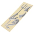 Miniatyrbillede 3 af 3: 3D Metal Plating Djævel Bil Lastbil Motor Auto Dekal Badge Mærkat (gul)